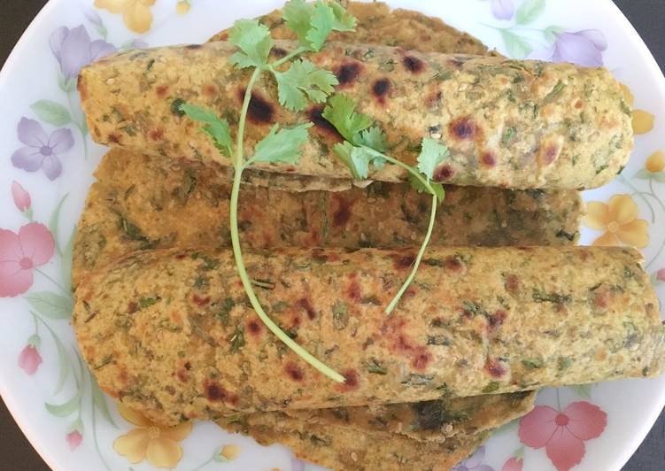 Recipe of Any-night-of-the-week Dhaniya Paratha