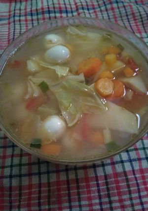 Foto resep Sop telur puyuh