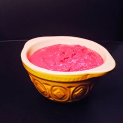 A picture of Beetroot Hummus.