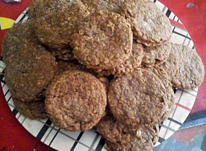 Una foto de Exquisitas galletas de granola para la merienda
