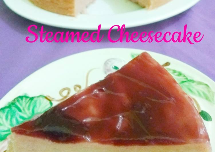 Resep Steamed cheesecake Anti Gagal