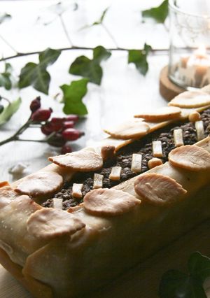 Une photo de Pâté en croûte aux lentilles