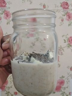Foto resep Overnight oat banana