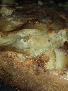 Una foto de Torta de manzana y avena