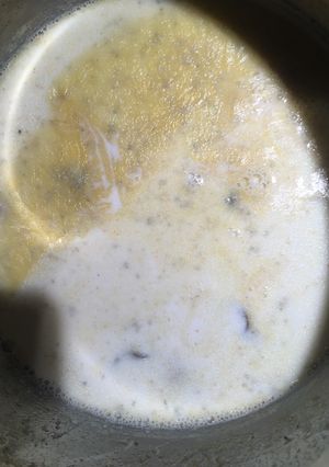 A picture of Oyster stew.
