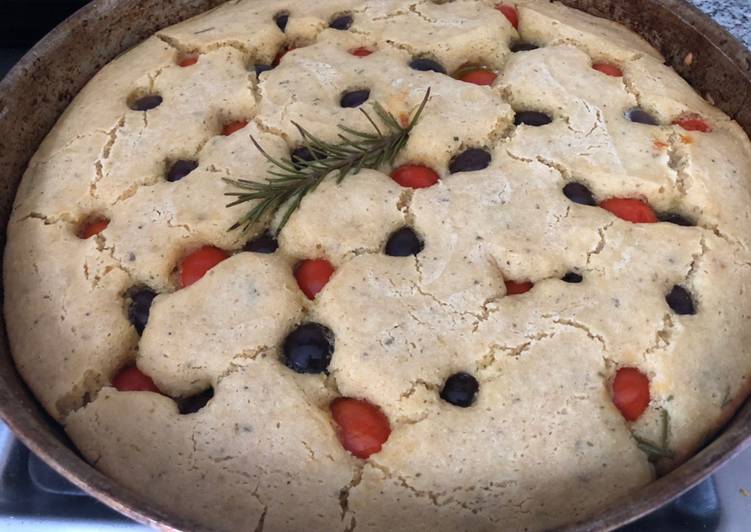 Focaccia sin Gluten