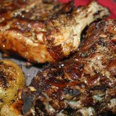 Una foto de Costillas de cerdo a la barbacoa (Slow cooker)