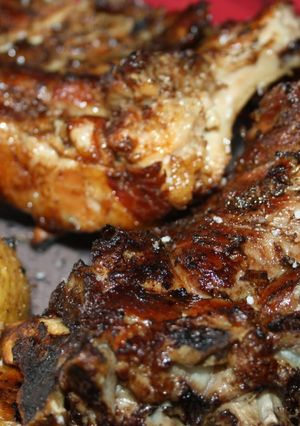 Una foto de Costillas de cerdo a la barbacoa (Slow cooker)