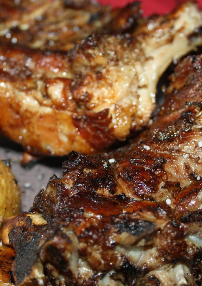 Una foto de Costillas de cerdo a la barbacoa (Slow cooker)