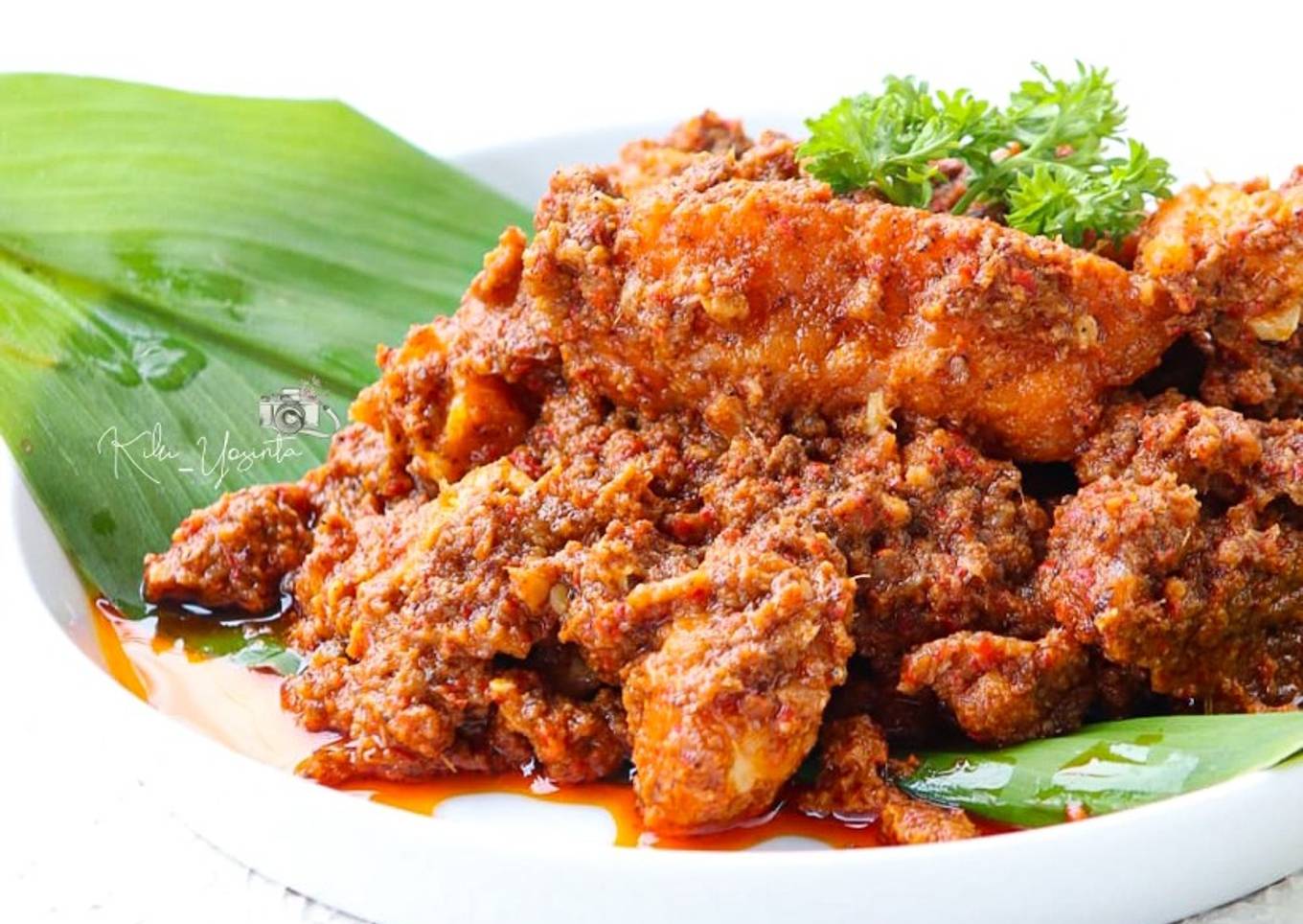 Rendang Padang Ikan Tilapia