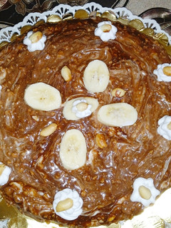 صورة لوصفة مسكوتشو على شكل كيكة🥮