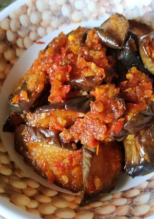 Foto resep Sambal terong