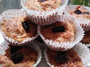 Una foto di muffin salati