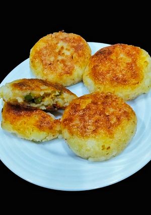 A picture of Green Peas Potato Tikki.