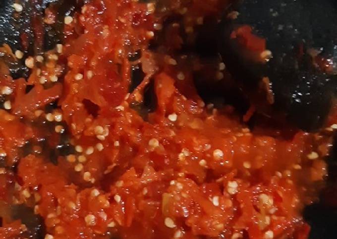 Resep: Sambal dadak (diet) Murah