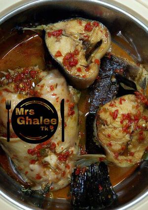 A picture of Fish pp soup.