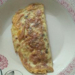 A picture of Jelepino cheese omlate.