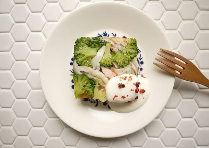 蟹肉蔬菜凍 食譜成品照片
