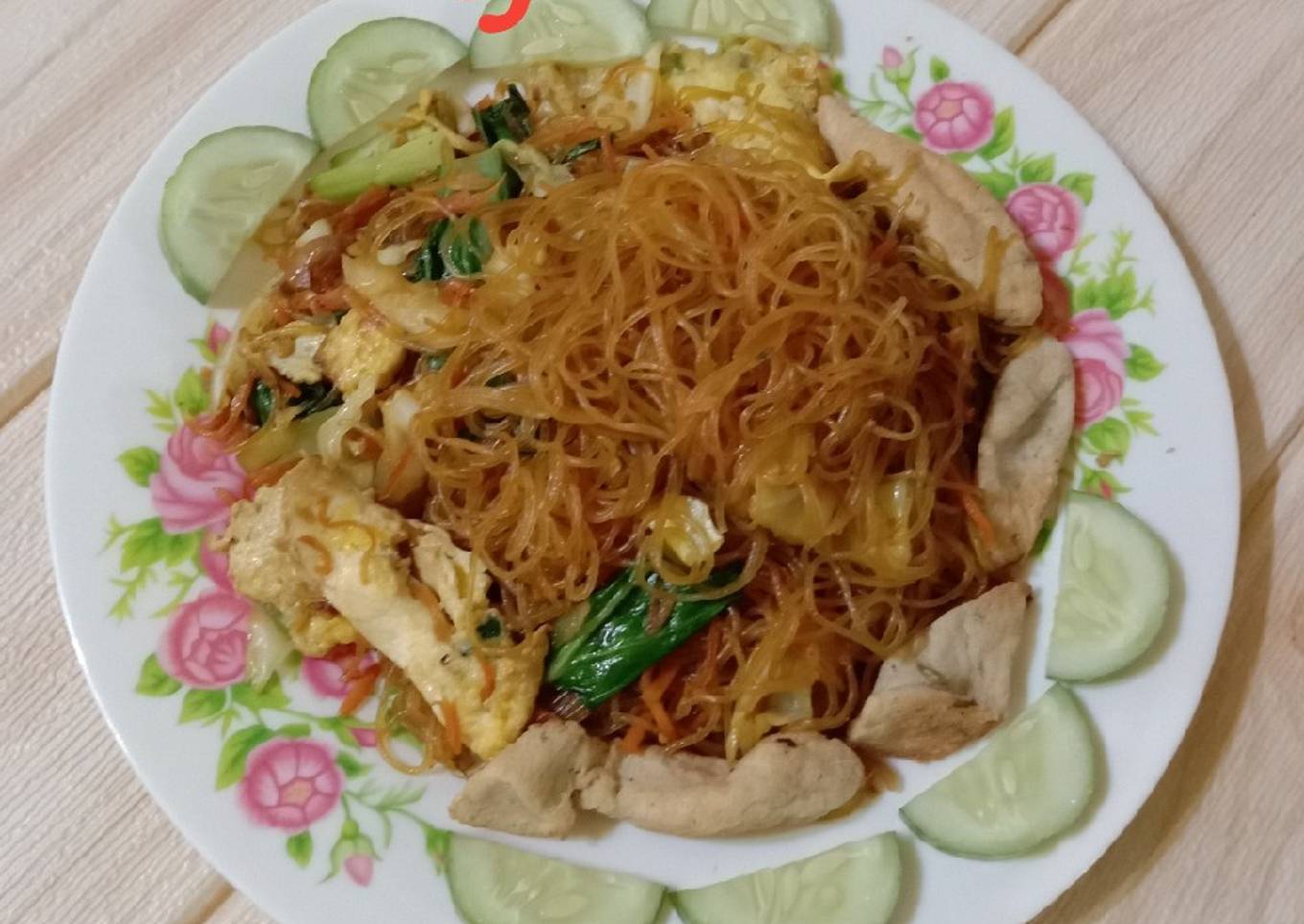 Bihun Goreng sederhana