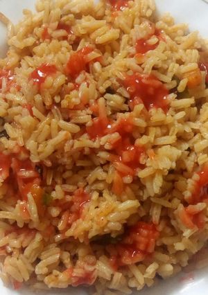 A picture of Cumin rice.