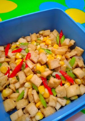 Foto resep Tumis tahu pelangi