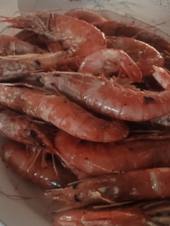 Una foto de Gambones al horno