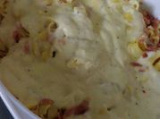 Una foto de tortellini con bacon