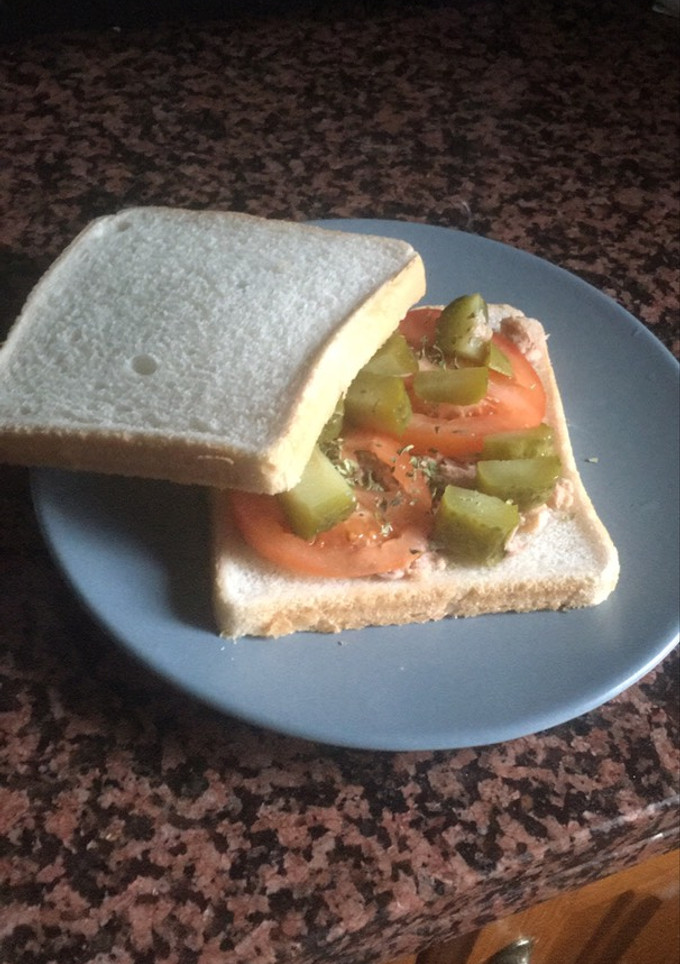 Una foto de Sándwich fit