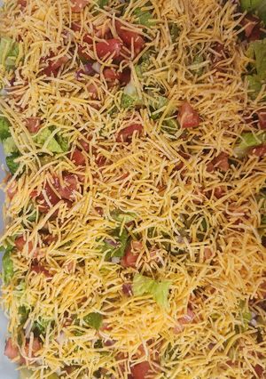 A picture of Big Mac Salad.