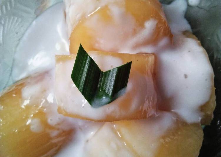 dari awal hingga akhir Menyiapkan Singkong Thai karamel Jadi, Sempurna