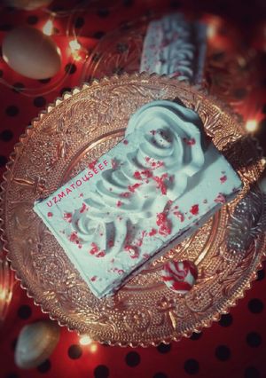 A picture of Red velvet pastry.
