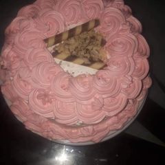 A picture of Butter and icing sugar decoration.