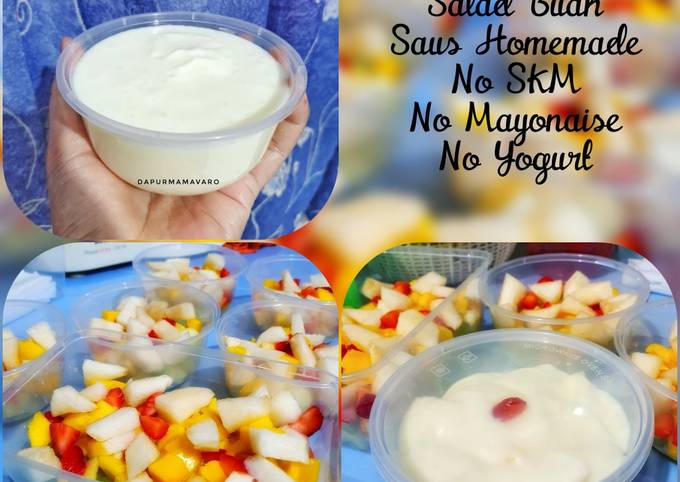 Resep Salad Buah Saus Homemade No Skm Mayonaise Yogurt Segar Oleh Dapur Mama Varo Cookpad Resep Salad Buah Saus Homemade No Skm Mayonaise Yogurt Segar Oleh Dapur Mama Varo Cookpad