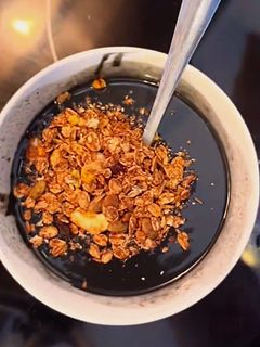 Hình của món Chè mè đen.