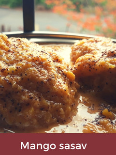 A picture of Goan Mango (Ghonta) Sasav.