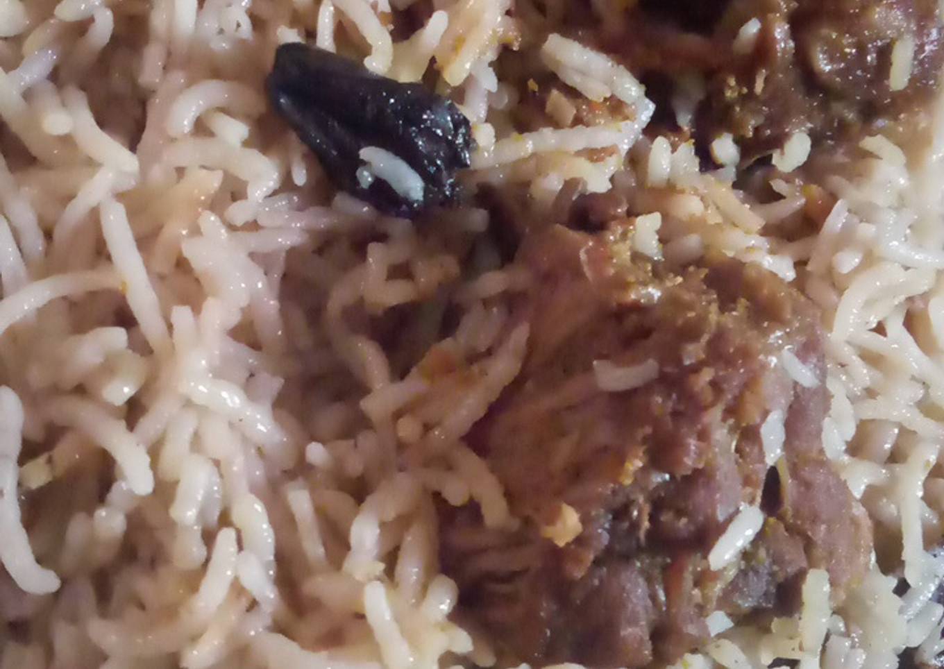 Awadhi pulao or famous yakhni pulao