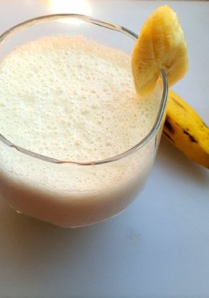 A picture of Banana milkshake.