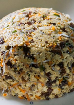 Hình của món Đậu hũ hấp.
