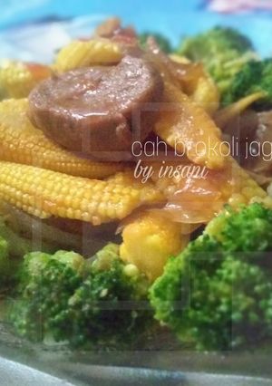 Foto resep Cah brokoli jagung