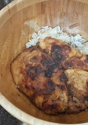 Una foto de Pollo a la coca cola