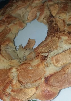 عکسی از دستور کیک پای سیب و دارچین