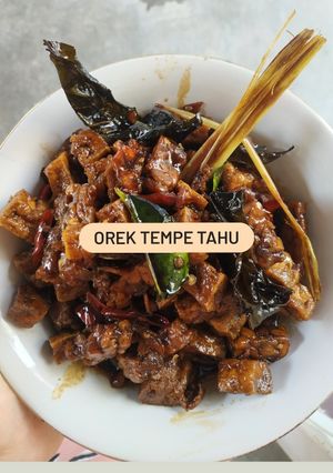 Foto resep Orek Tempe Tahu simple ueeenak