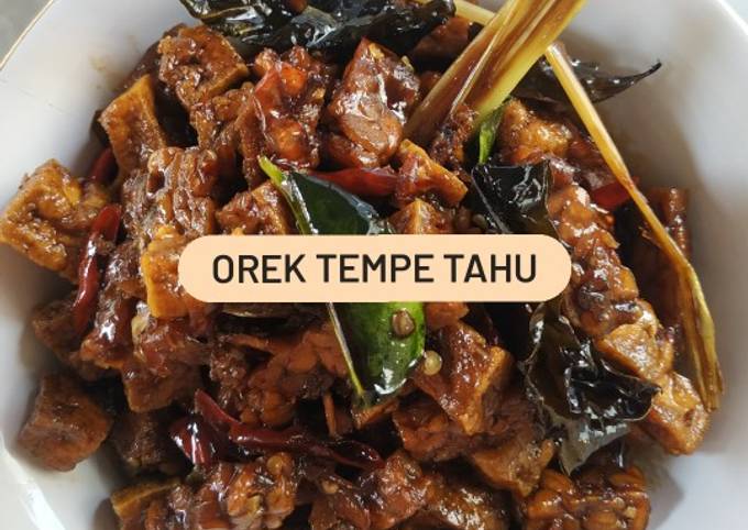 Orek Tempe Tahu simple ueeenak