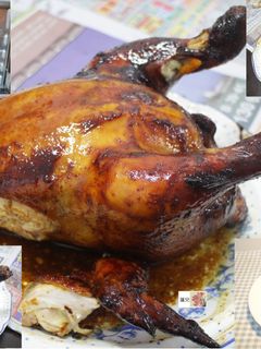 香草烤雞&柚香烤雞和風沙拉 的食譜成品照片