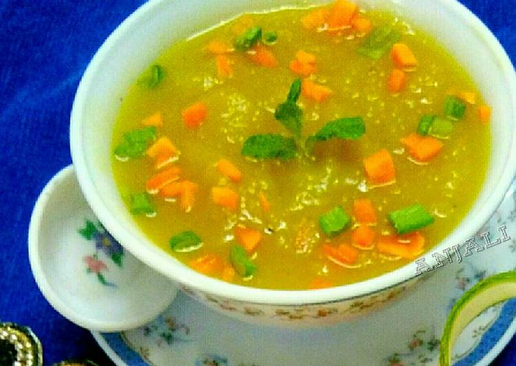 Easiest Way to Make Pumpkin soup in 28 Minutes for Young Wife