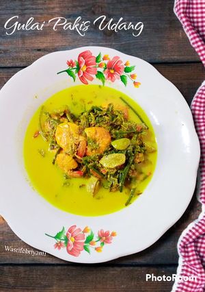 Foto resep 33. Gulai Pakis Udang