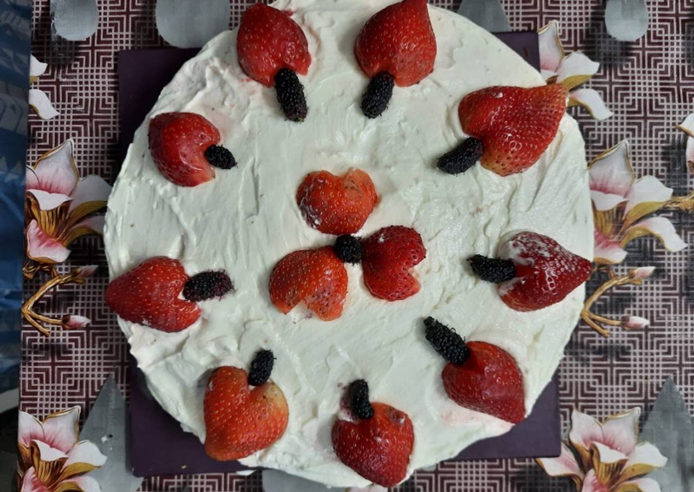 Berry Lemon cake