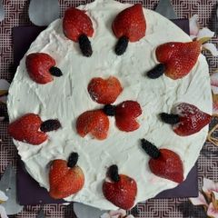 Berry Lemon cake A picture of Berry Lemon cake.