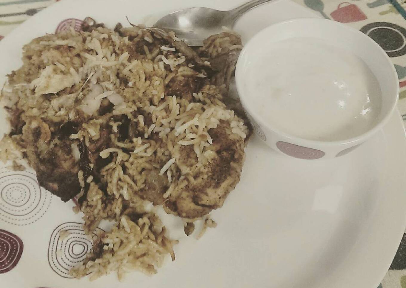 Chicken dum biryani