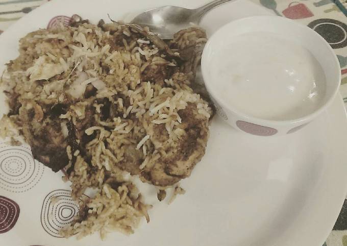 Chicken dum biryani